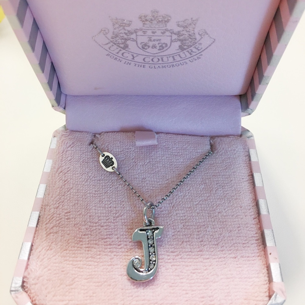 Juicy Couture “J” necklace